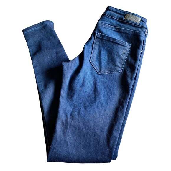 Maison Scotch Amsterdams Blauw Deja Voodoo Skinny Stretch Split Ankle Jeans 26R - Picture 1 of 11